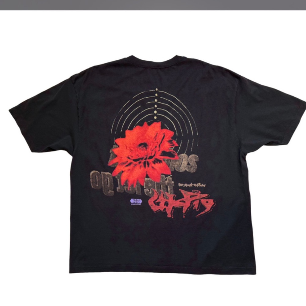 Utopia Travis Scott Tour Circus Maximus Delestro Echos Black T-Shirt MED & LG